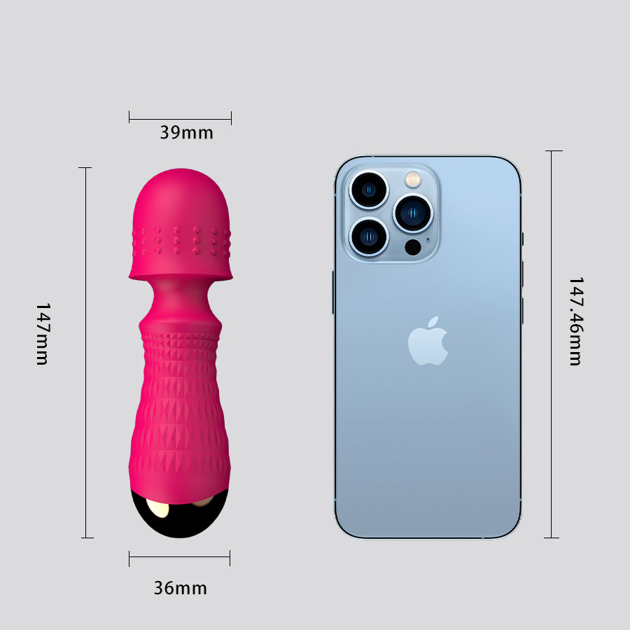 Mini Wand Massager Silicone Sex Toys Adult Women 18+ Product