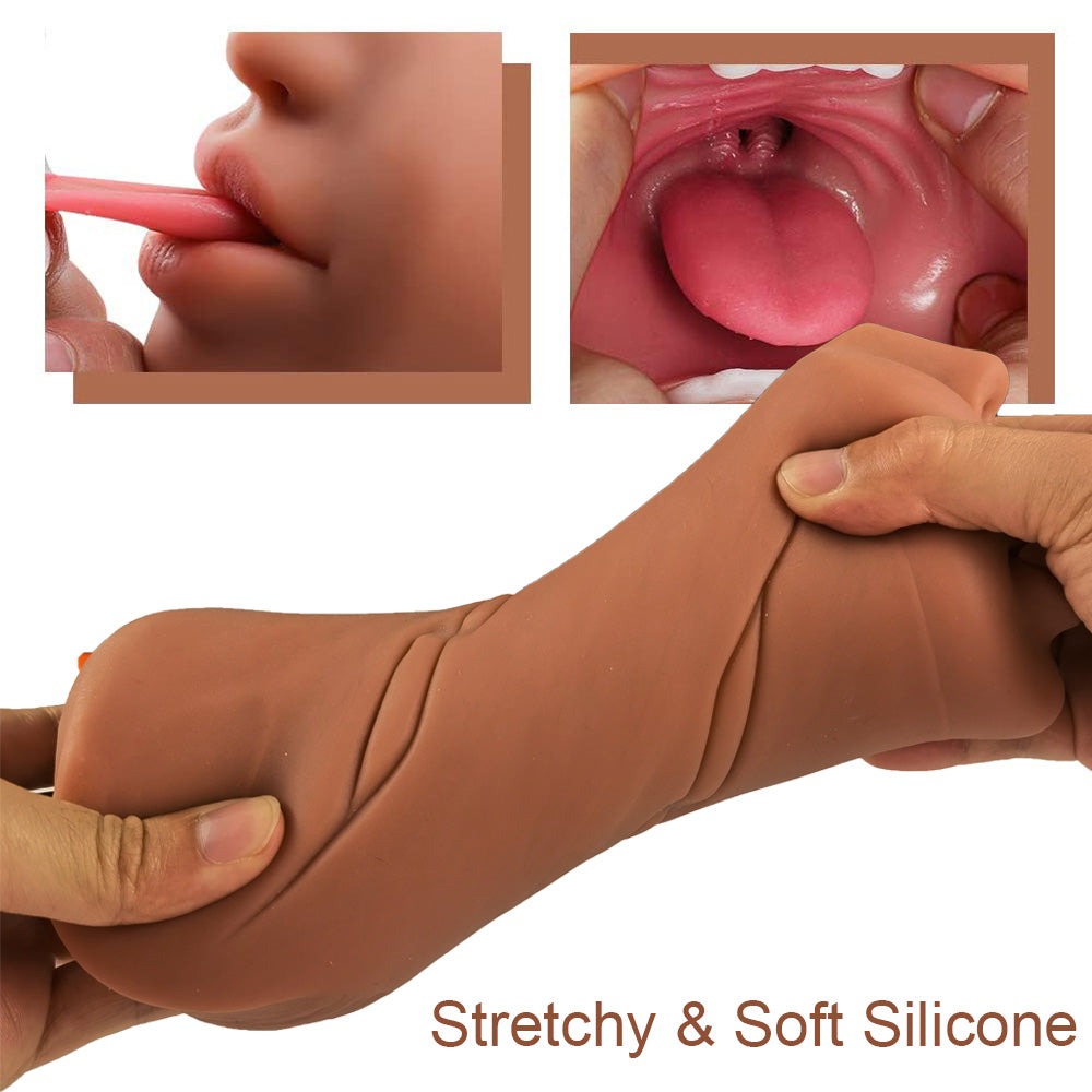 3 in 1 Anal Butt Mouth Real Vagina Pockets Pussy for Men Sex Male Toys Sex Adult Sexy Toys Male Masturbators Male Masturbation