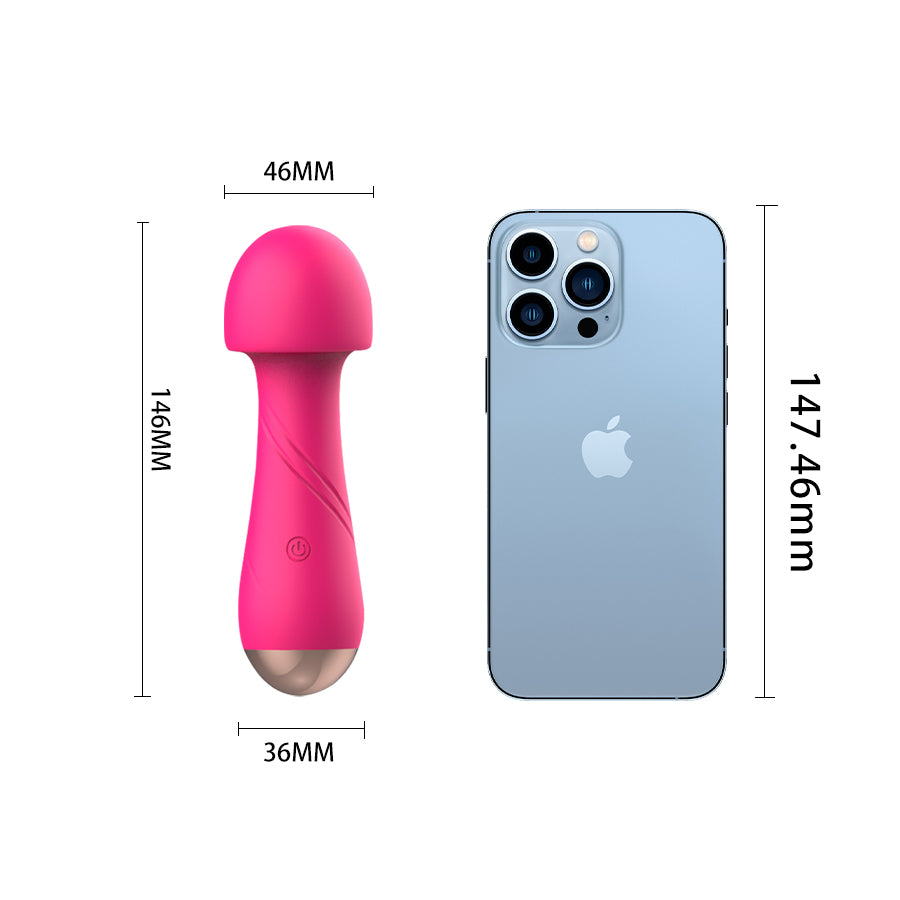 Premium Rechargeable Vibrating Massager - 12 Speeds Waterproof Design for Ultimate Pleasure