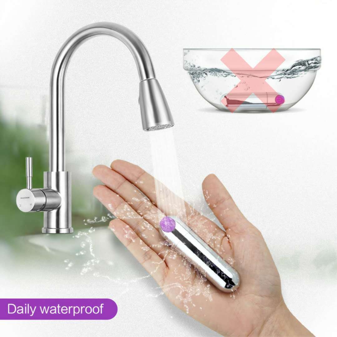 10 Vibration Modes Super Powerful Rechargeable Bullet Vibrator Waterproof Discreet Portable Adult Sex Toy Bullet