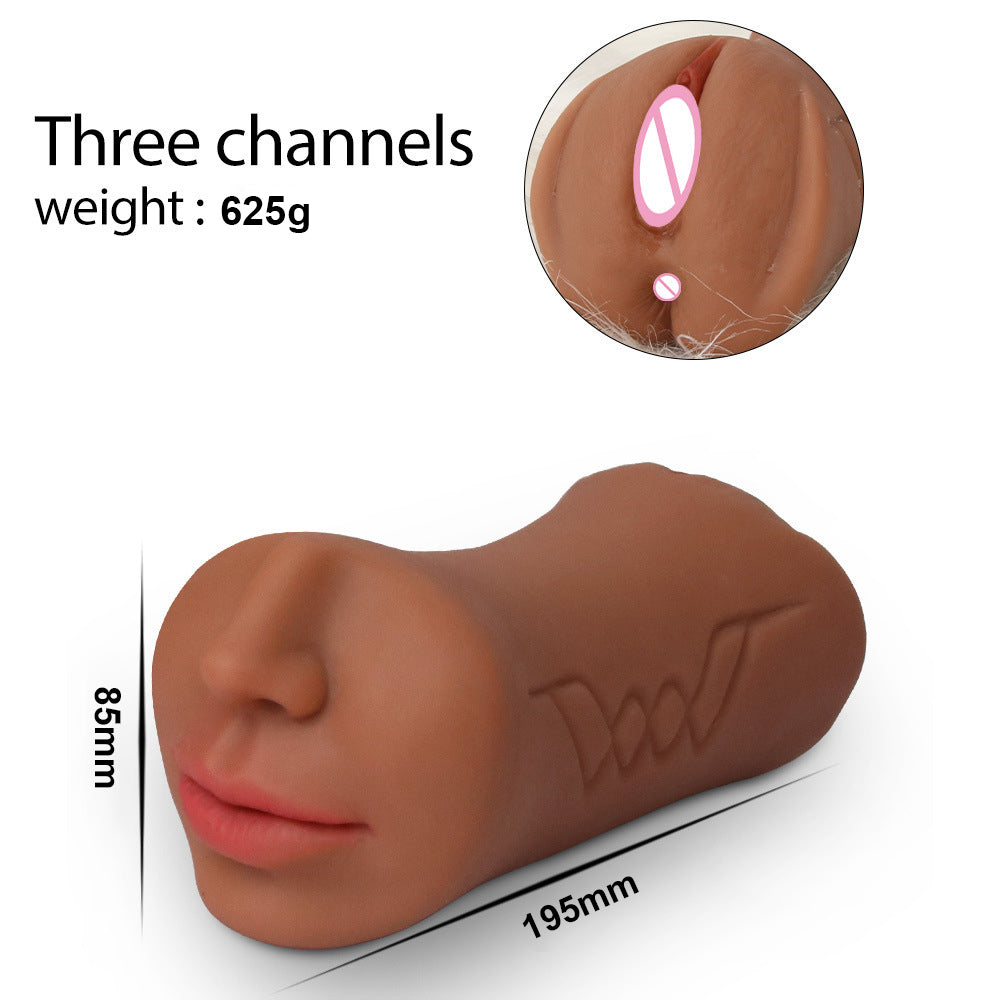 3 in 1 Anal Butt Mouth Real Vagina Pockets Pussy for Men Sex Male Toys Sex Adult Sexy Toys Male Masturbators Male Masturbation