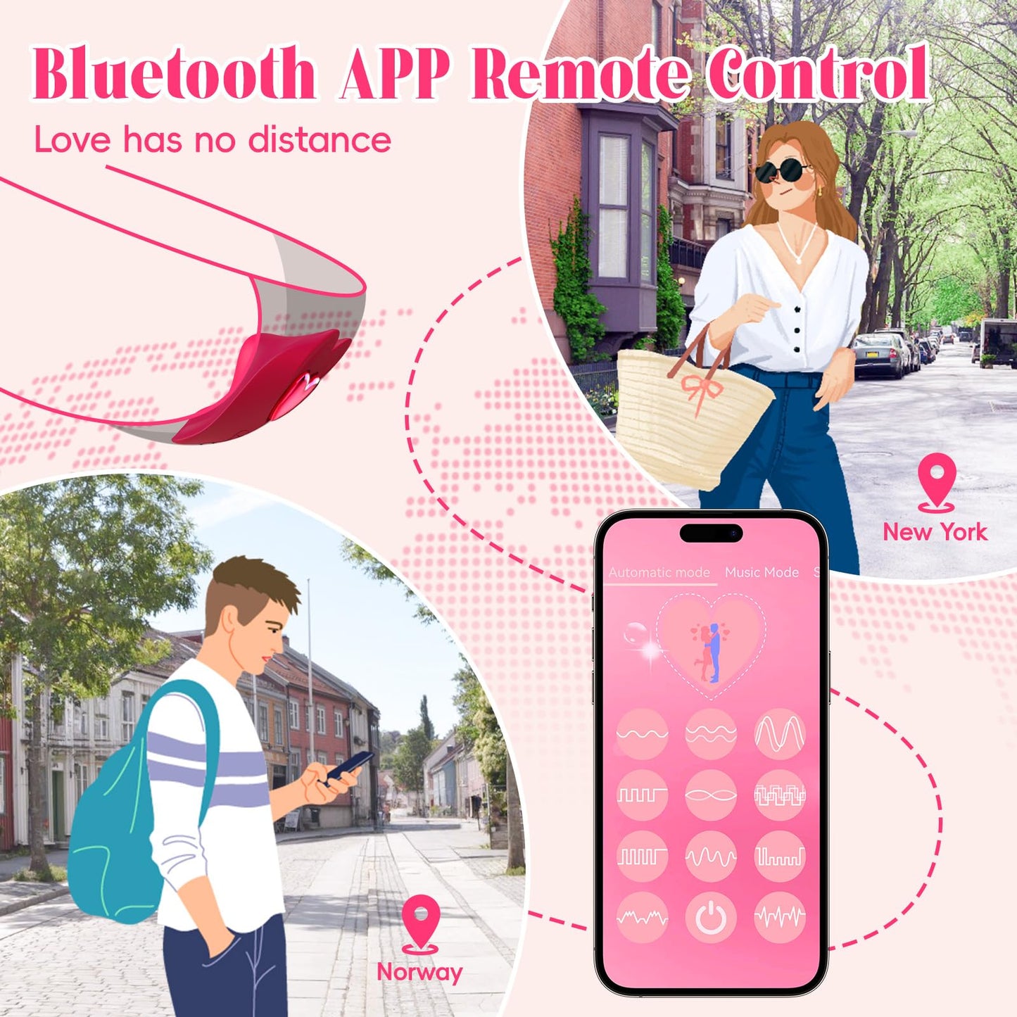 Remote Control Vibrator Couples Sex Toys Vibrating Panties with 10 Vibration