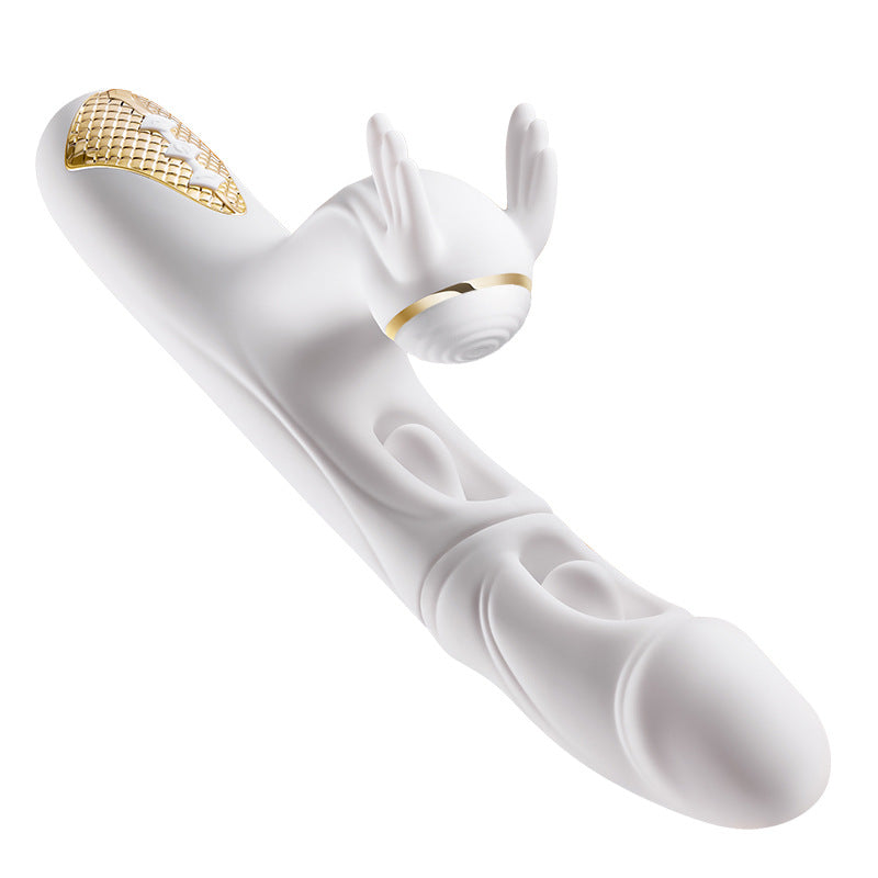 4IN1 Female Sex Toys G Spot Vibrator with 10 Vibrating 10 Tapping & 7 Flapping