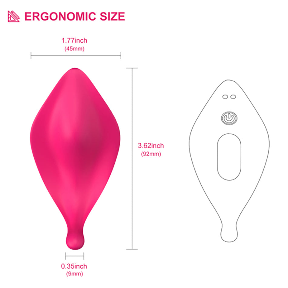 Wearable Panty G-spot Vibrator Dildo Silicone Vibrating Panties Vaginal Adult Sex Toys for Women and Couple