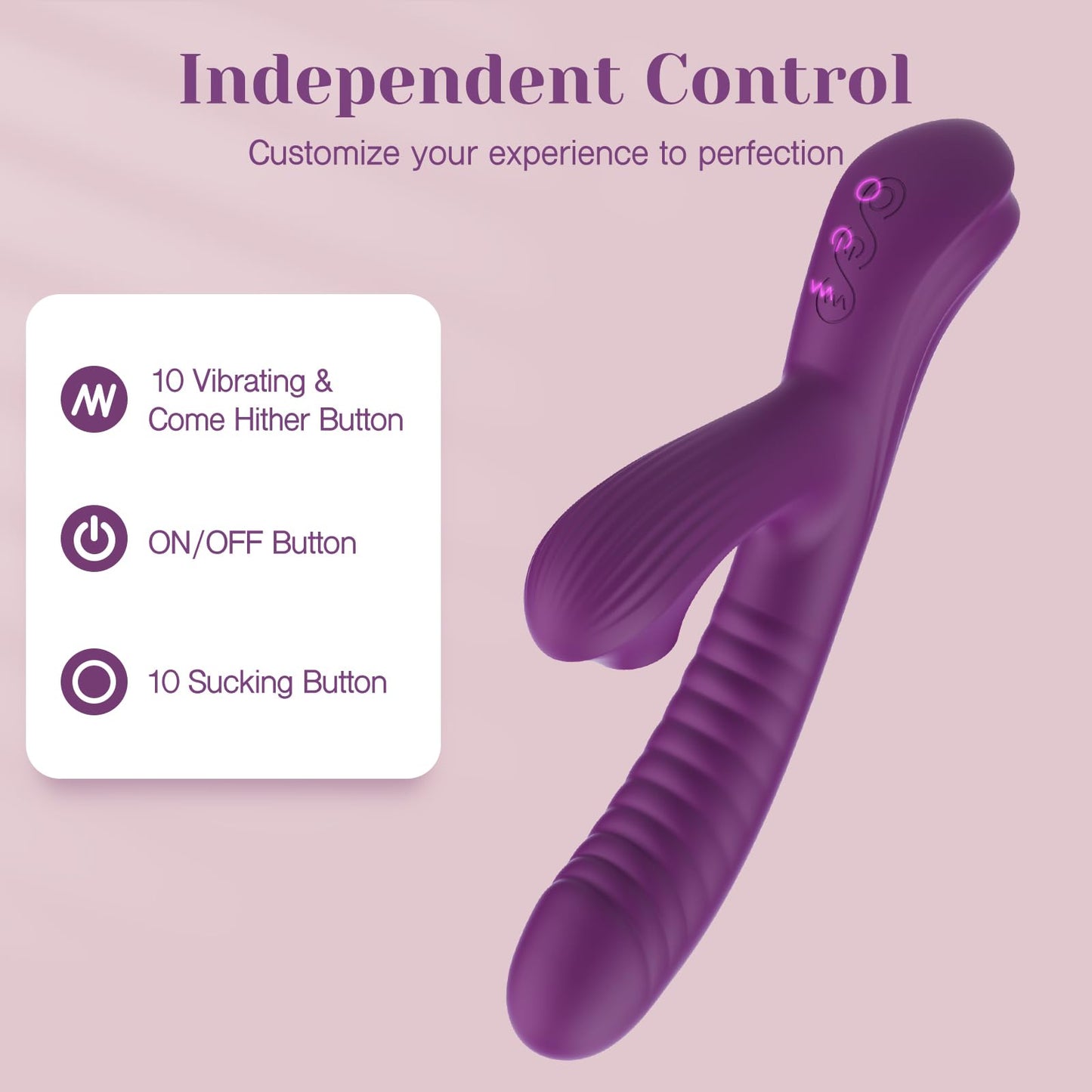 Rabbit Sucking Vibrator for Clitoral G Spot Stimulation Adult Sex Toys for Women Couple