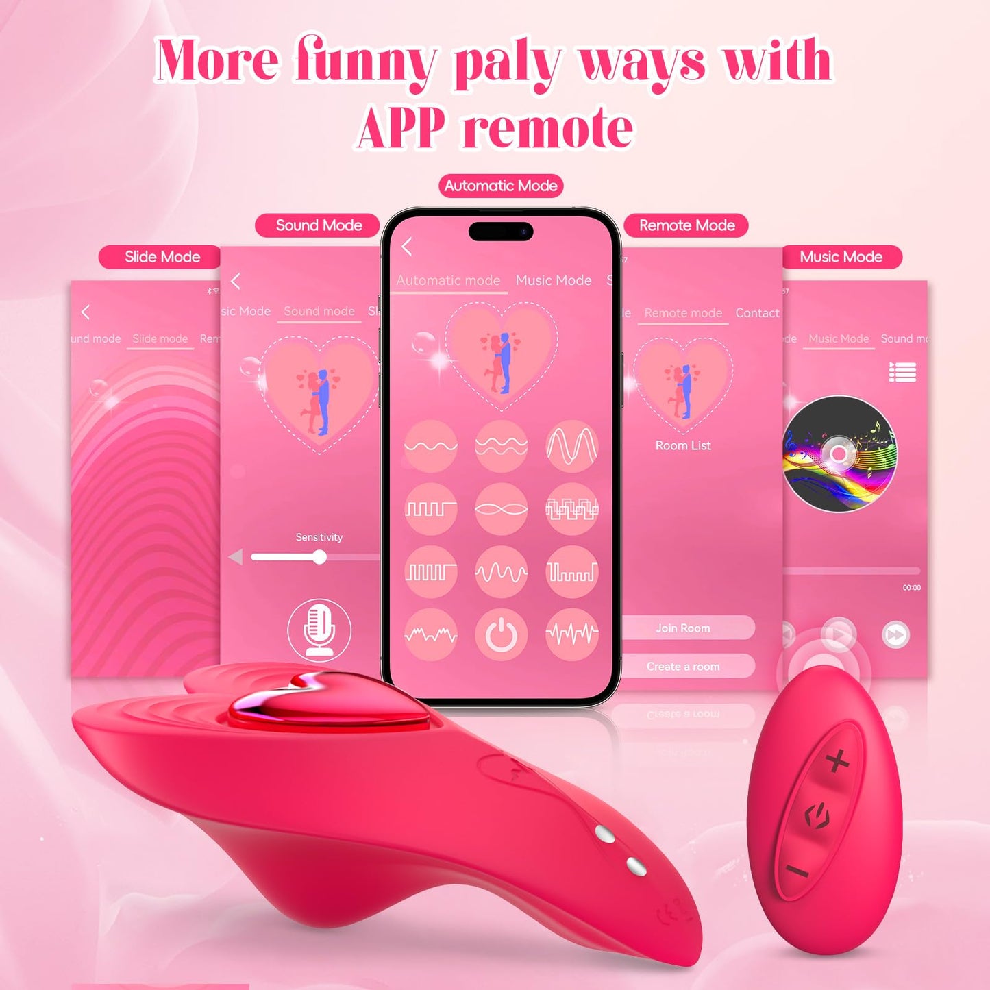Remote Control Vibrator Couples Sex Toys Vibrating Panties with 10 Vibration