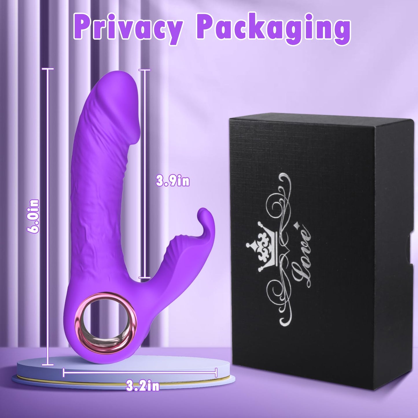 Rabbit Vibrator G Spot Vibrators Sex Toy for Women Nipple Anal Clitoral Toys