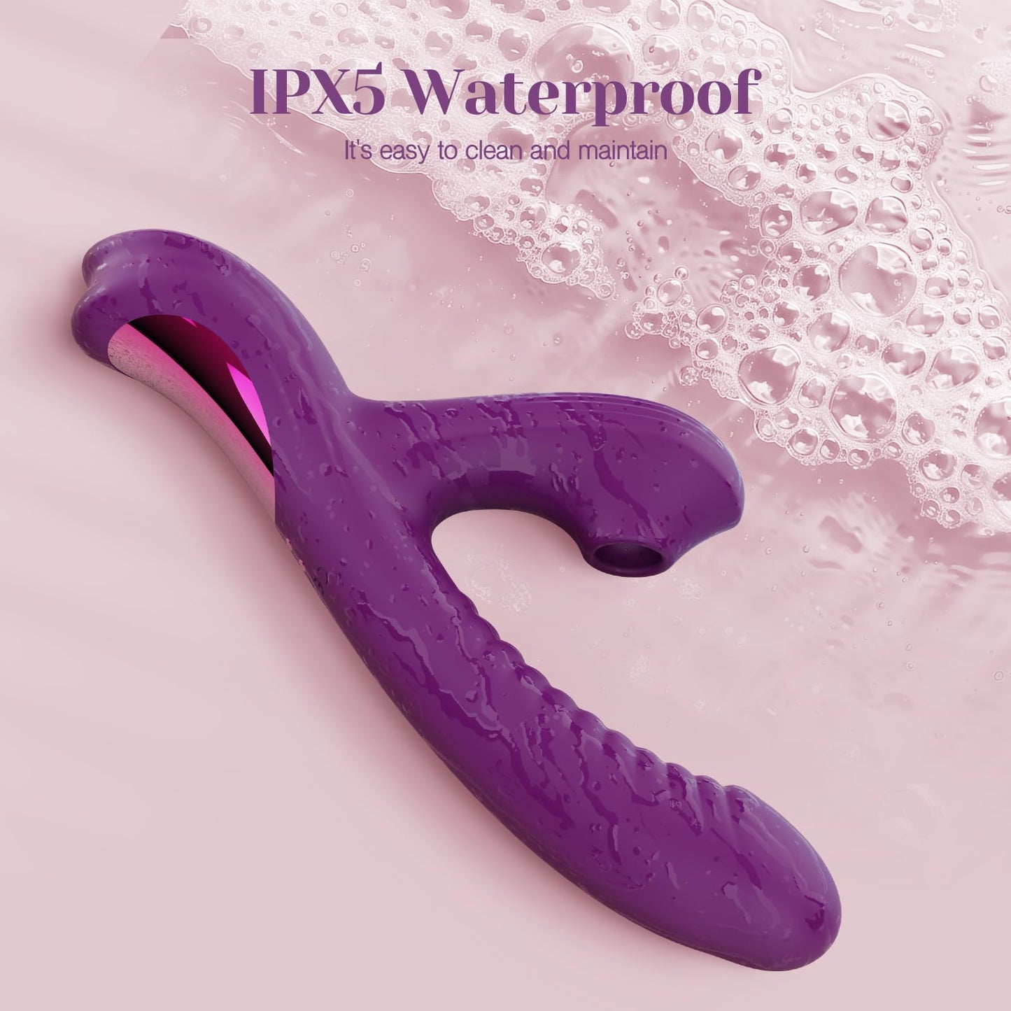 Rabbit Sucking Vibrator for Clitoral G Spot Stimulation Adult Sex Toys for Women Couple