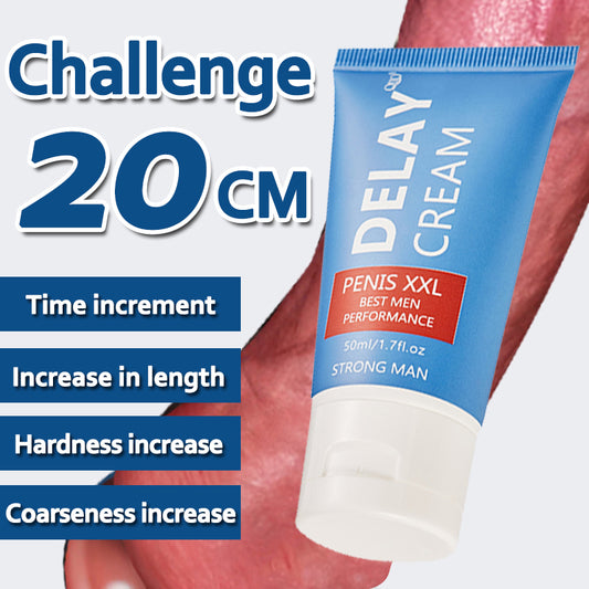 50ml Men Penis Enlargement Cream for Big Cock Male Enhancement Potency Growth Delay Ejaculation Hardness Increase Sex Cream