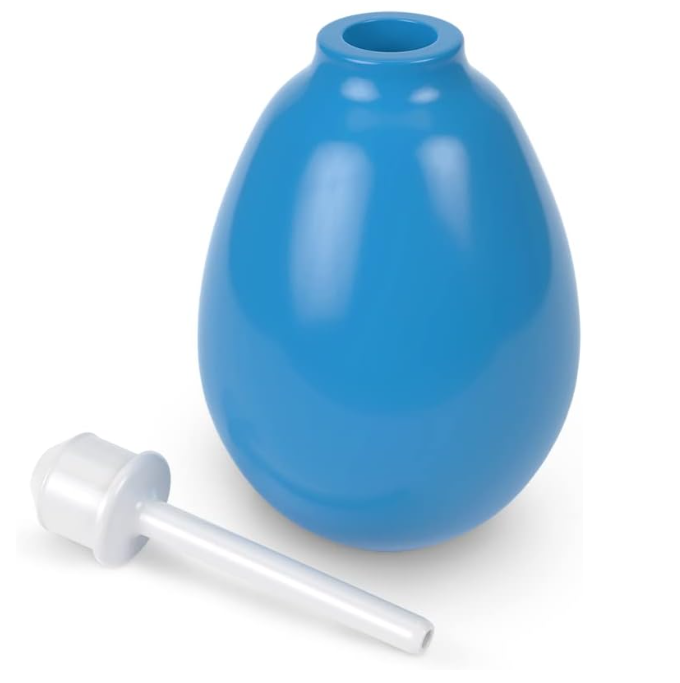 MELO UTERINE SYRINGES Reusable Rectal Syringe Bulb 8 oz Enema & Douche Kit for Gentle Cleansing