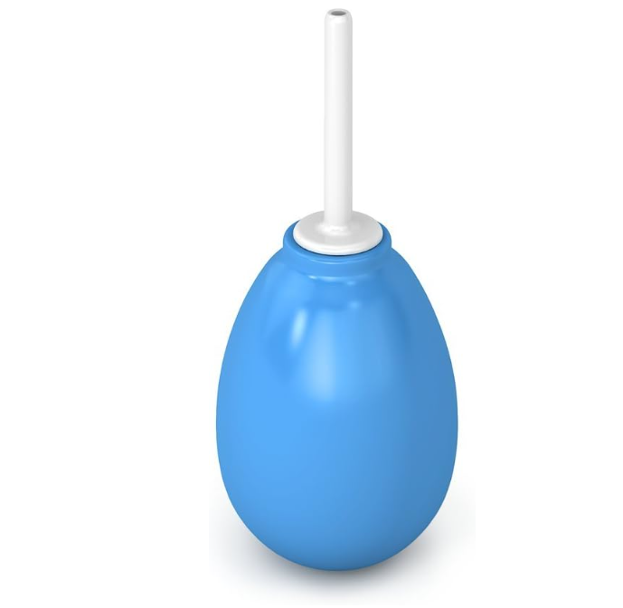 MELO UTERINE SYRINGES Reusable Rectal Syringe Bulb 8 oz Enema & Douche Kit for Gentle Cleansing