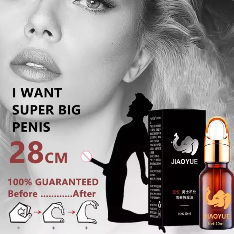 5 Bottles Big Dick Male Penis En-largement Oil XXL Cream Increase Xxl Size Erection Product Sex Product Ex-tender Enhancer