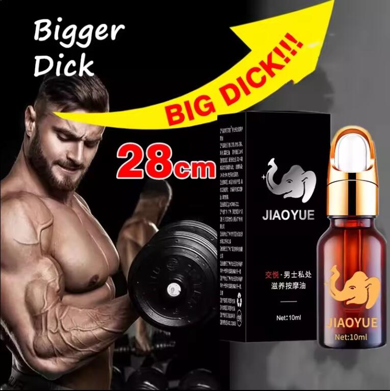 5 Bottles Big Dick Male Penis En-largement Oil XXL Cream Increase Xxl Size Erection Product Sex Product Ex-tender Enhancer