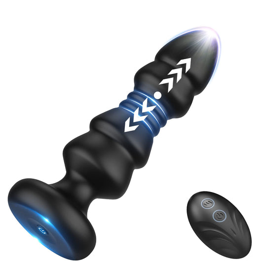 Anal Toys Sex Toy Remote Control Vibrating Butt Plug G Spot Vibrator