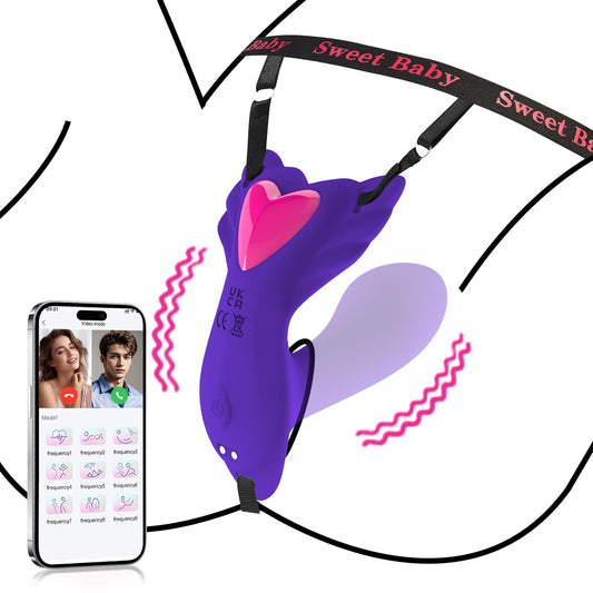 Panty Wearable Vibrator Insert Dildo Womens Sex Toys with 9 Vibrations
