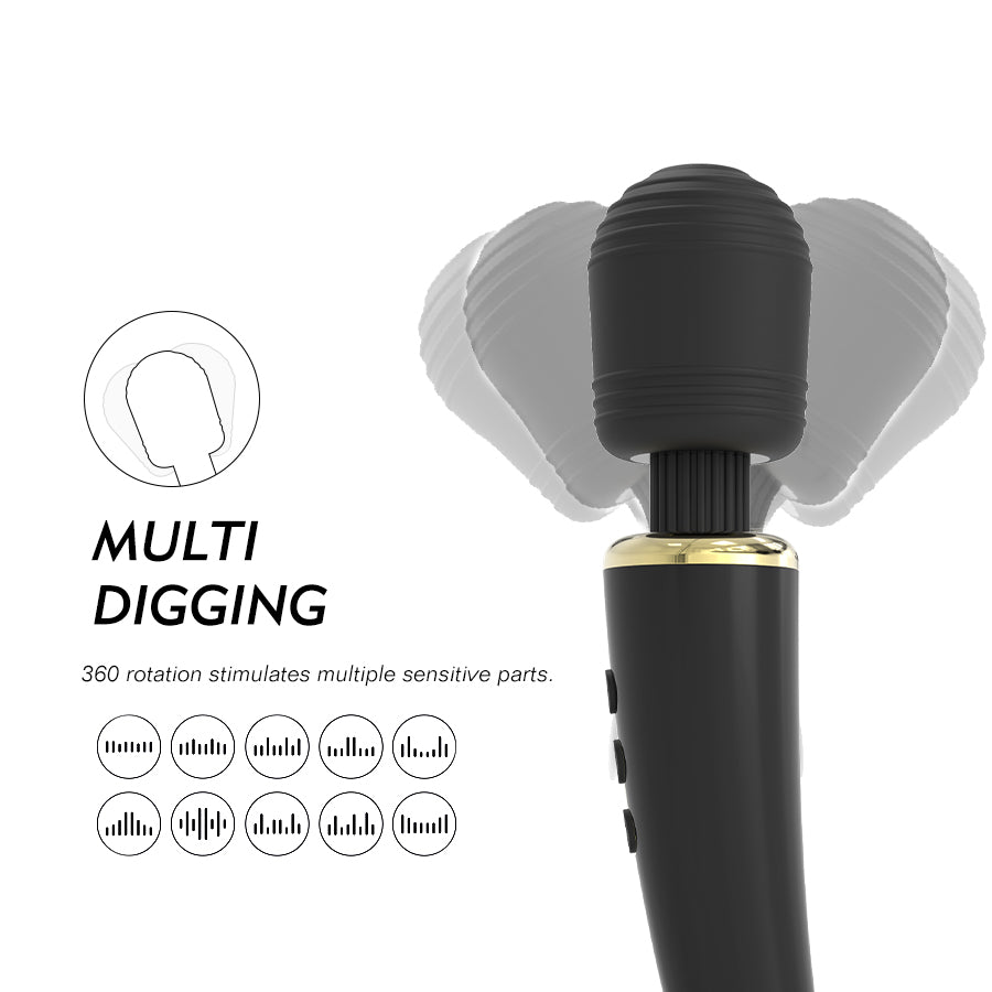 MELO 20 Frequencies Vibrator Sex Toys for Woman