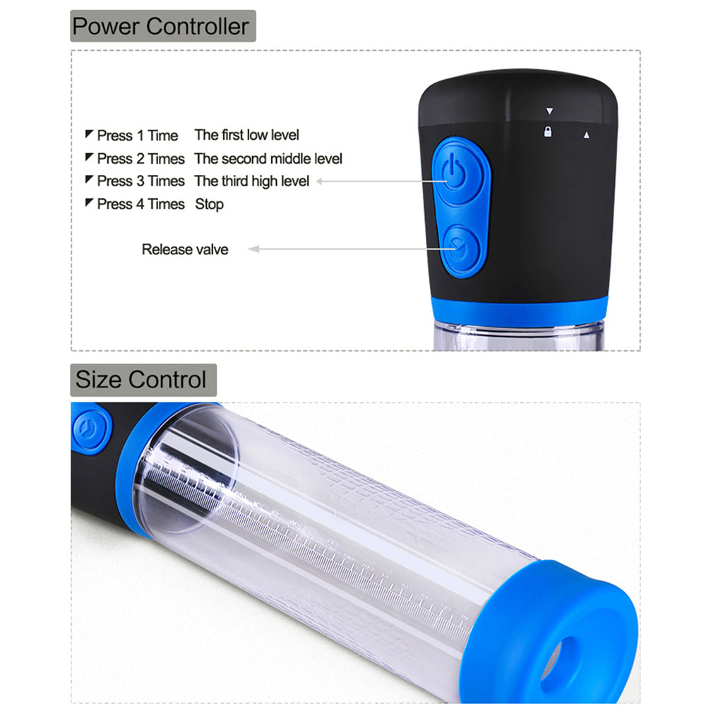 Melo Penis Enlargement Pump Adult Sex Toy Masturbator for Man Adult Sex Men Extender for Men