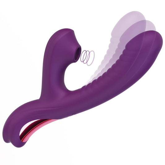 Rabbit Sucking Vibrator for Clitoral G Spot Stimulation Adult Sex Toys for Women Couple