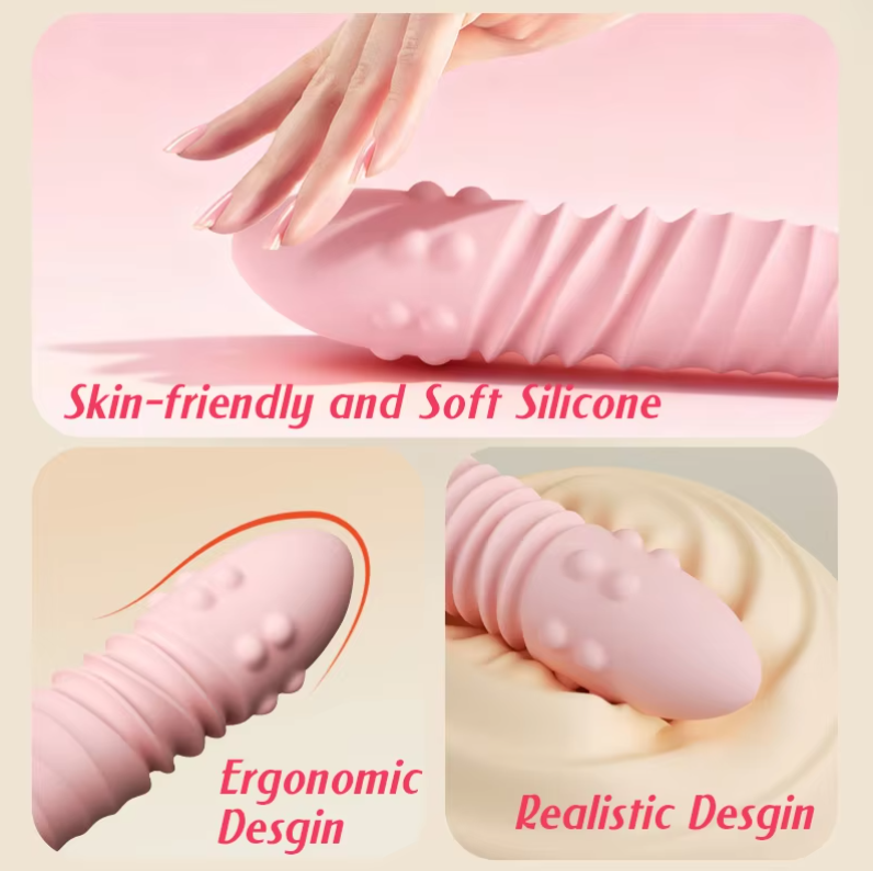 6in1 G-spot & Clitoral Suction Stimulator with APP Heating Thrusting Clit Nipple Anal Stimulator Adult Sex Toys for Woman